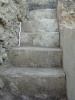 L'escalier d'accès au bassin (Cl. H. Gaillard, SRA Aquitaine)