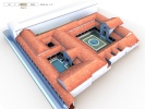 Restitution de la domus de Vésone, 3e état (3D Iksis, musée Vesunna, Ville de Périgueux  avec l’aide de la Banque numérique du savoir d’Aquitaine)